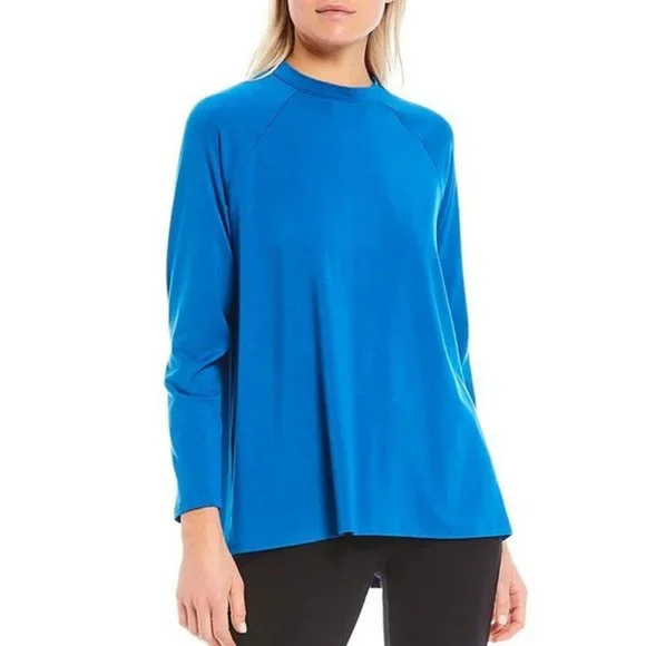 Eileen Fisher Fine Jersey Crew Neck Tunic Size 2X - Picture 1 of 6